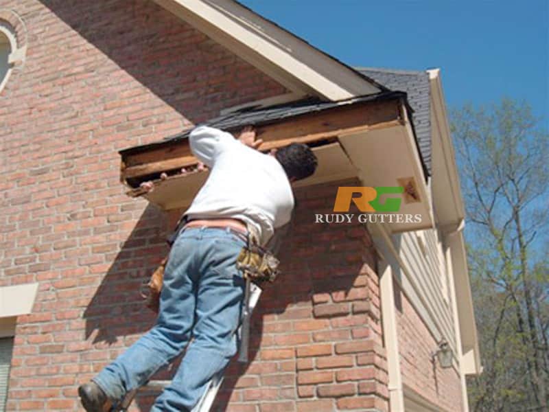 Fascia and soffit replacement